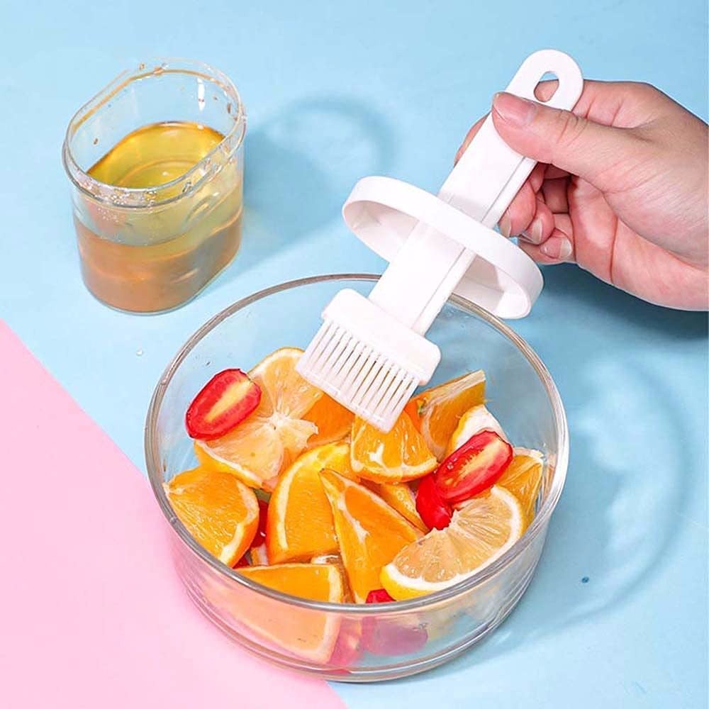 Oil Dispenser Bottle with Silicone Brush