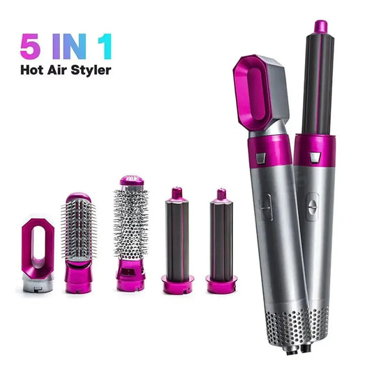 5 in 1 Hot Air Brush Hair Dryer Styler