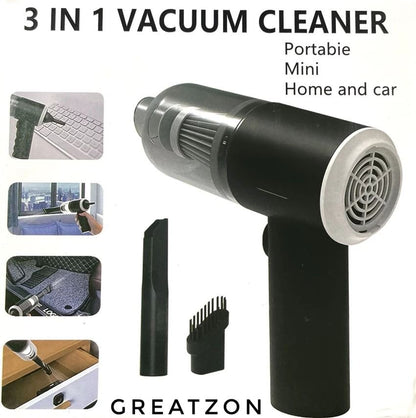 3-in-1 Portable Wireless Vacuum Cleaner