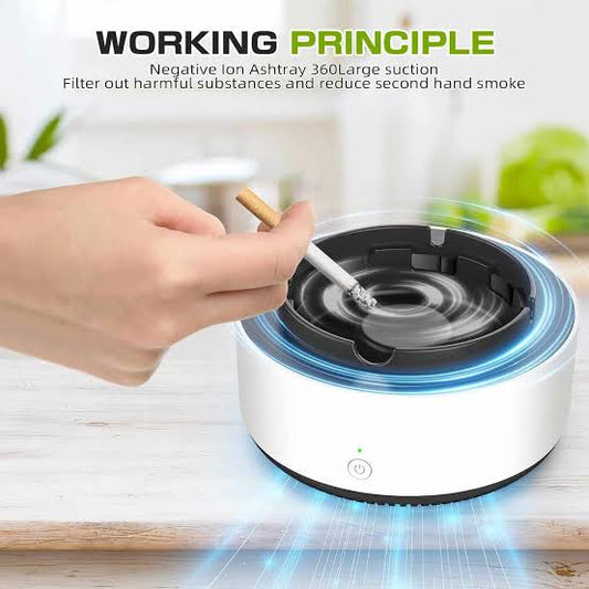 Smart Smokeless Ashtray with Air Purifier