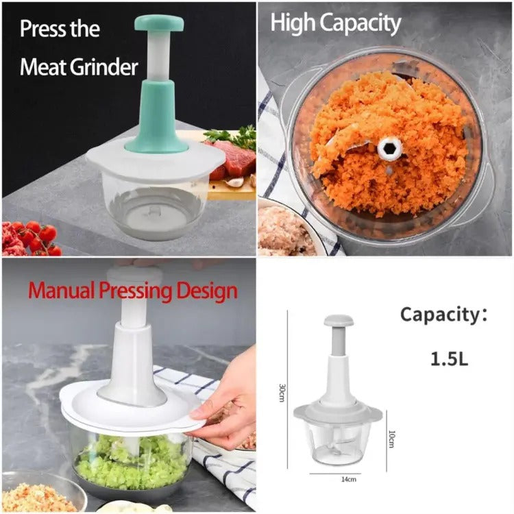 1.5L Manual Food Chopper