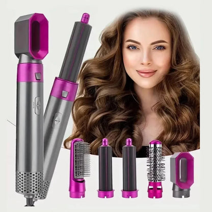 5 in 1 Hot Air Brush Hair Dryer Styler